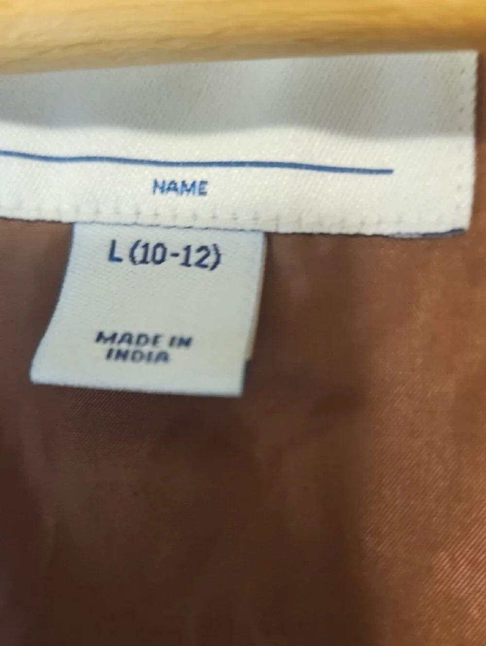 Old Navy Faux Fur Vest in Beige and Brown
